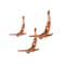 Homeroots Set of Three Bronze Resin Diving Man Hanging Dimensional Sculpture, 3PK 332363 - alternate 3