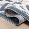 Jonathan Y Flora Abstract Bold Mandala High-Low Cream/Dark Blue 3 ft. x 5 ft. Indoor/Outdoor Area Rug AMC112D-3 - alternate 3