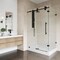 Vigo 36 in. L x 48 in. W x 79 in. H Frameless Sliding Rectangle Shower Enclosure Kit in Matte Black VG6051MBCL48WL - alternate 5