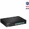 Trendnet 8-PORT GIGABIT GREENNET POE+ SWITCH, RACK MOUNTABLE TPE-TG81G - alternate 1