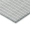 Homeroots 10' X 14' Silver And Pink Striped Washable Indoor Outdoor Area Rug 597198 - alternate 8