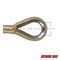 Extreme Max 3006.2273 BoatTector Premium Double Braid Nylon Anchor Line w Thimble-5/8" x 200' &Gold 3006.2273 - alternate 2