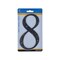 Hillman House Address Number 8, Nail-On, Black Plastic, 6 In. 847382 - alternate 2