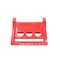 Mytee Products V Shaped Board 4in Red Plastic Corner Edge Protectors for Cargo Loads, Tie Down Strap Guard PCP-Red - alternate 4