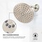 Supply Giant Shower Head, High Pressure Single Function Rainfall Showerhead, 2.5 GPM, 8in Face Diameter 74-902-O - alternate 5