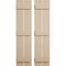 Ekena Millwork Rustic Two Board Spaced Board-n-Batten Rough Sawn Faux Wood Shutters, 11 1/2W x 62H, PR SHUBSS11X62RSPR - alternate 1