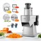 Vevor Electric Vegetable Slicer 4 in 1 Food Cutter 200W Vegetable Chopper Dicer GJ817 - alternate 1