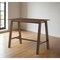 Homeroots 47" Walnut Rectangular Counter Height Wood Dining Table 486012 - alternate 2