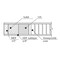 Sartodoors Sliding Barn Door with Hardware, Planum 0020 Grey Oak, 6.6FT Rail Hangers Sturdy Set, Modern Solid PLANUM0020BD-B-SD-3096 - alternate 3