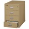 Fireking 4 Drawer, 1 Hr Fire, Vertical, 25" wide for Card Check & Notes Sand 4-2536-CSA - alternate 1