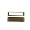 Architectural Mailboxes Mail Slot Accessory, Brass MS00BRAM - alternate 1