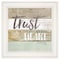 Homeroots Trust in the Lord 1 White Framed Print Wall Art 415458 - alternate 1
