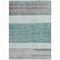 Homeroots 9' X 12' Teal Blue Off White And Gray Abstract Washable Indoor Outdoor Area Rug 615300 - alternate 6