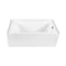 Kingston Brass 60-Inch Acrylic Rectangular 3-Wall Alcove Tub Combo w/ Waste and Overflow Drain, Right Hand Drain CVTDE603122R0 - alternate 1
