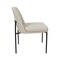 Manhattan Comfort Loft Metal Vegan Leather Side Chair in Stone Gray - Set of 2 DC1533-1 - alternate 4