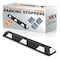 Jrex Safety 48 in Rubber Parking Block Curb Stop, White Reflective Strip PBSW-JR-4 - alternate 1