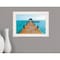 Homeroots Pier White Framed Print Wall Art 404931 - alternate 2
