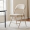 Simple Deluxe YSSOA Folding Chairs w/ Padded Vinyl Cushion Seats and Durable Metal Frame for Indoor Outdoor, 4PK 3A88FNCHARFOLDTANX4 - alternate 5