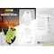 Mechanix Wear Hi-Viz Original(R) D4-360 Hi-Vis Cut Resistant Gloves, Synthetic Leather Palm, 10 SMG-X91-010 - alternate 2