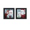 Homeroots Set Of Two Santas Blessings 2 Black Framed Print Wall Art, 2PK 407915 - alternate 1