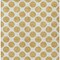 Homeroots 5' X 8' Gold And Ivory Polka Dot Washable Indoor Outdoor Area Rug 614894 - alternate 5