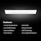 Feit Electric Feit EDGELIT 0.9 in. H X 6 in. W X 47.3 in. L White LED Flat Panel Light Fixture FP0.5X4/6WY/WH - alternate 5