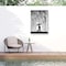Trademark Fine Art Outdoor Canvas Art Marc Allante 'Entwined (B&W)' Wall Art for Patios, or Gardens GRL02117-OC2432WR - alternate 1