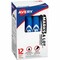 Avery Markers, Permanent Ink, 3/16"Chisel Point, 12/DZ, Blue Ink PK AVE07886 - alternate 1