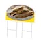 Signmission Chicken Quesadillas Die Cut Yard & Stake plastic coroplast window, 2436-Chicken Quesadillas C-DC-2436-Chicken Quesadillas19 - alternate 1