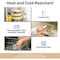 Simple Deluxe Glass Meal Prep Containers w/ Exclusive Glass Lids, Glass Storage Containers w/ Lids, BPA-Free, 4PK 3A09HICOTNGLASS370X4 - alternate 3