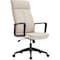 Leisuremod Aiaria Ergonomic High Back Office Chair - PU Leather/Polyester, Adjustable, Swivel, Comfortable AO50TNL - alternate 1