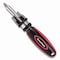 Great Neck Ratcheting Screw/Nut Driver Set, Phillips/Slotted/Star Bits, 7in Long, Black/Red 950DE - alternate 1