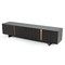 Homeroots 87in Ebony Enclosed Storage TV Stand 473292 - alternate 3