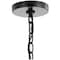 Jonathan Y Gabrielle 8" Metal/Crystal LED Pendant, Oil Rubbed Bronze / Clear JYL9506A - alternate 7