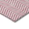 Homeroots 10' X 14' Pink And Ivory Chevron Washable Indoor Outdoor Area Rug 596290 - alternate 4