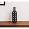 Homeroots 12" Black Ceramic Pierced Geometric Cylinder Table Vase 397523 - alternate 4