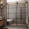 Fab Glass And Mirror Single Sliding Door, 56in“60in W x 76in H, 3/8in Frameless Temper SHMR-60-76MB - alternate 6