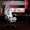 Yssoa Racing Video Backrest and Seat Height Recliner Gaming Office High Back Computer Ergonomic Adj FNCHARGAME01GWFR - alternate 5