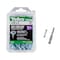 Teks #12 x 1 in Metal-to-Metal Screws, Low Profile, Drill Point, Star Drive, w/ T-20 Bit, Zinc, 100PK 21309 - alternate 1