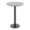 Flash Furniture 31.25" RD Tabletop, Seamless Surface Technology, Gray Faux Concrete, 18" Round Black Bar Height Base ST-RD31-CMGY-TR18B-GG - alternate 1