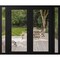 Vdomdoors Front Exterior Prehung Metal-Plastic Double Doors Clear Glass / MANUX 8666 Matte Black / Office Com MANUX8666DEXD-BLK-W14+72+14xH80-RH-I - alternate 1