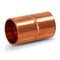 Everflow Straight Copper Coupling Fitting with Rolled Tube Stop 1-1/4'' CCRC0114 - alternate 1