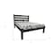 Homeroots Black Solid Wood Twin Bed Frame 546733 - alternate 4