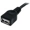 Startech.Com 3 FT BLACK USB 2.0 EXTENSION CABLE A TO A - M/F USBEXTAA3BK - alternate 4