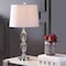 Jonathan Y Graham 27" Crystal LED Table Lamp, Clear/Chrome JYL2039A - alternate 5