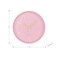 Monarch Specialties Clocks, 12-in. Round, Wall Clock, Pink Face, Pink Frame, Contemporary, Modern I 9108 - alternate 2