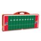 Picnic Time Family Of Brands Kansas Jayhawks - Football Field - Picnic Table Portable Folding Table, Red 811-00-100-245-0 - alternate 2
