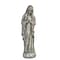 Homeroots 32in Gray Polyresin Virgin Mary Outdoor Statue 521179 - alternate 1
