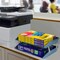 Acrimet Facility 2 Tier Letter Tray Side Load Letter Size Desktop File Organizer Plastic Solid Blue 253.AO - alternate 5