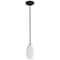Access Lighting Champagne, Pendant, Oil Rubbed Bronze Finish, White Stone Glass 28012-1R-ORB/WHST - alternate 5